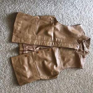 Women’s leather vest